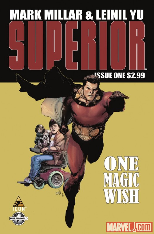 SUPERIOR #1 cover by Leinil Francis Yu