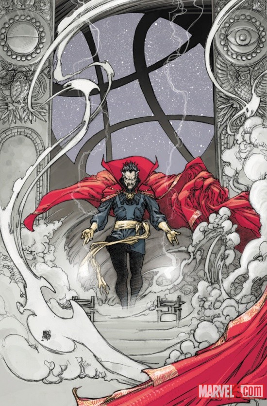 DOCTOR STRANGE: FROM THE MARVEL VAULT #1 cover by Mario Alberti