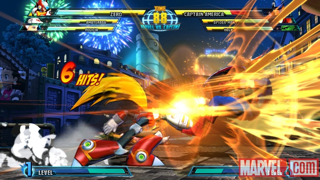 Marvel vs. Capcom 3: Zero screenshot