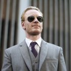 Michael Fassbender (Magneto) at the 'X-Men: First Class' red carpet event in NYC