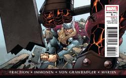 FEAR ITSELF 5 2ND PRINTING VARIANT