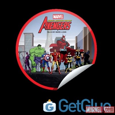 The Avengers: Earth's Mightiest Heroes! GetGlue-exclusive digital sticker