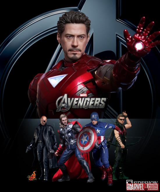 Hot Toys Iron Man Promo and Avengers Prize Pack
