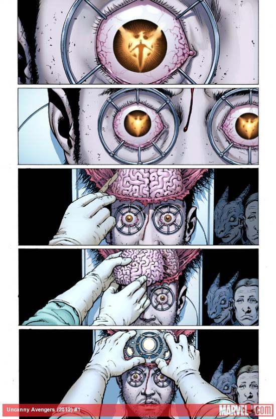 Uncanny Avengers #1 preview art by John Cassaday