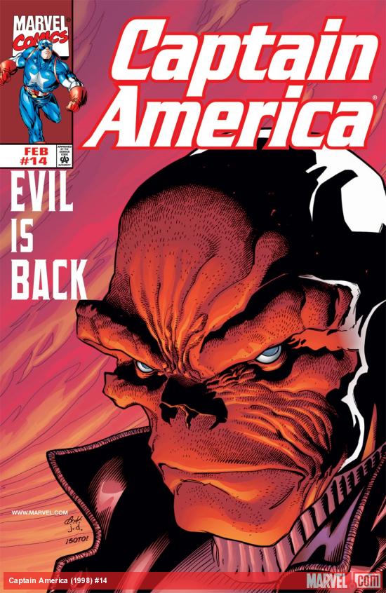 Captain America (1998) #14 Cover