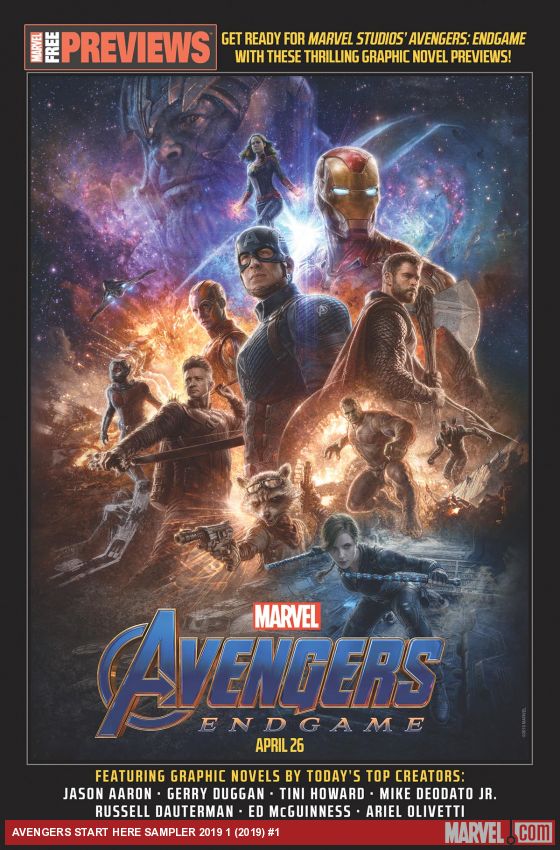 Avengers Start Here Sampler (2019)