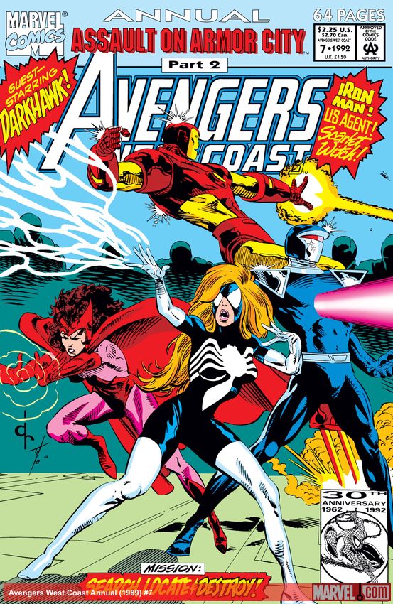 West Coast Avengers Annual (1986) #7