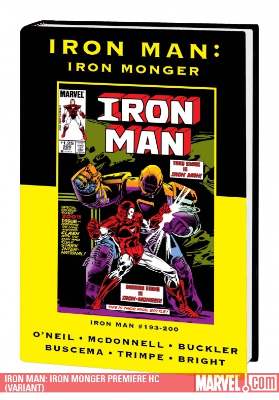 IRON MAN: IRON MONGER PREMIERE HC (VARIANT)