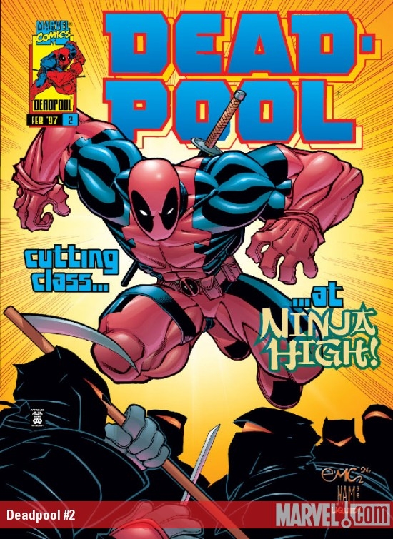 DEADPOOL #2 COVER