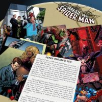 AMAZING SPIDER-MAN #599, intro page