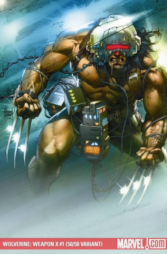 WOLVERINE: WEAPON X #1 (50/50 VARIANT)