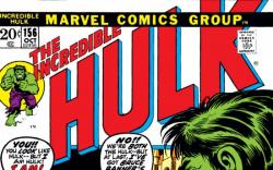 INCREDIBLE HULK #156 COVER
