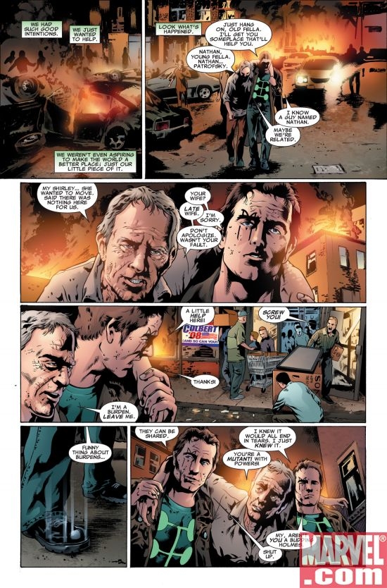 Colbert '08 Easter Egg from X-FACTOR #32