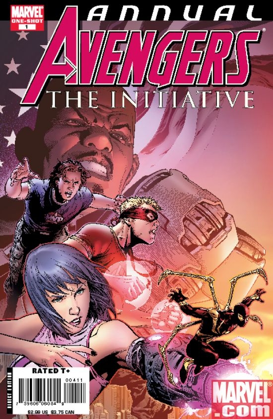 Avengers: The Initiative Annual #1 Cover