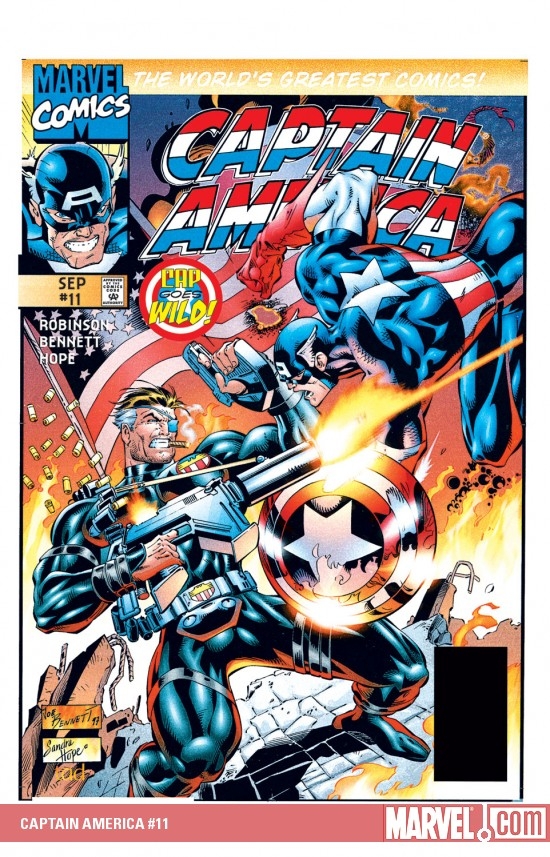 CAPTAIN AMERICA #11 COVER