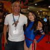 Psylocke and Marvel Executive Editor Axel Alonso