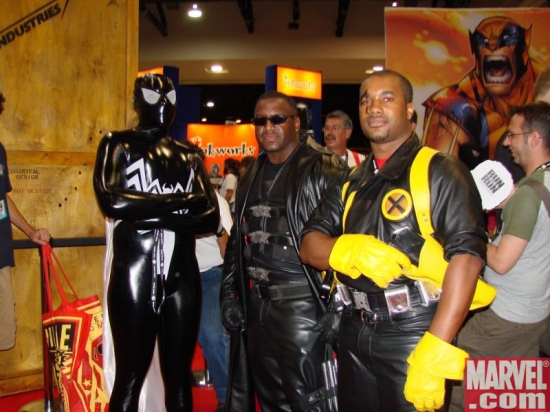 Spider-Man, Bishop and Blade