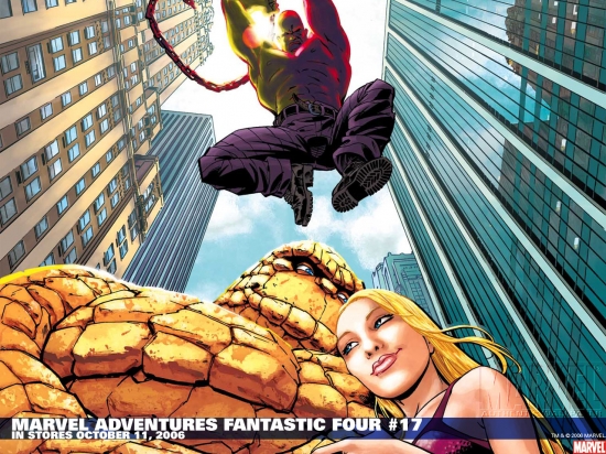 Marvel Adventures Fantastic Four (2005) #17 Wallpaper