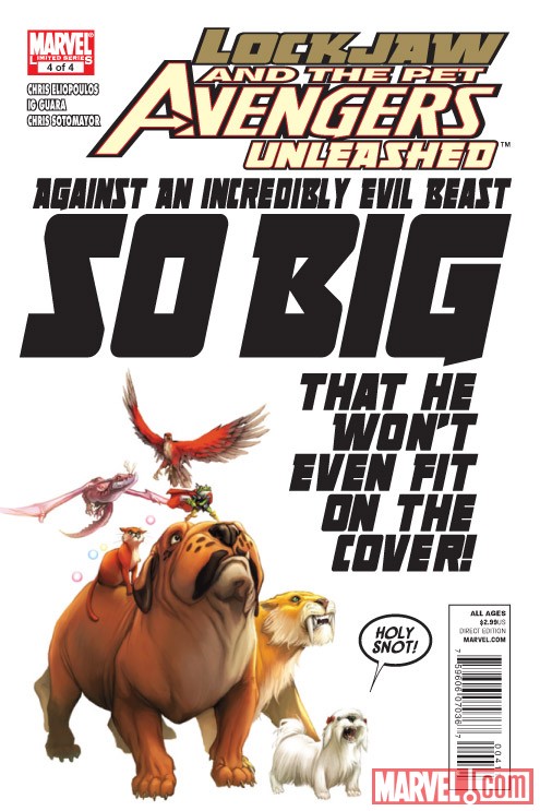 LOCKJAW AND THE PET AVENGERS UNLEASHED #4 cover by Ig Guara