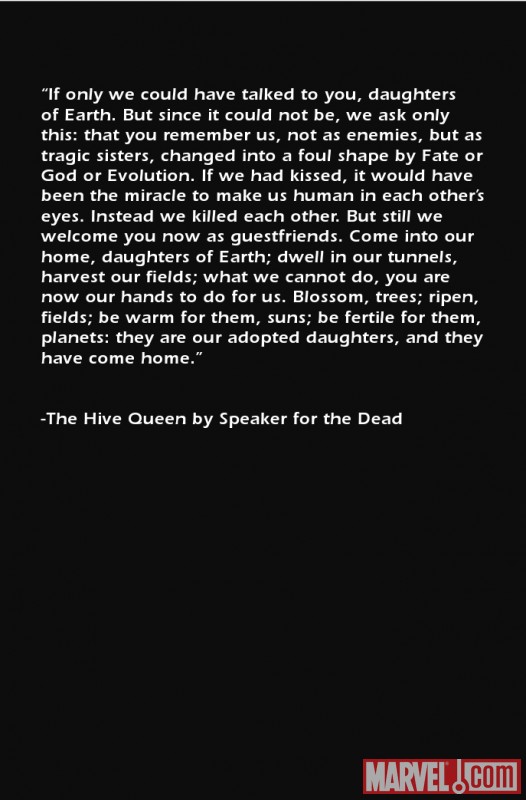 ORSON SCOTT CARD'S ENDER IN EXILE #5 preview page