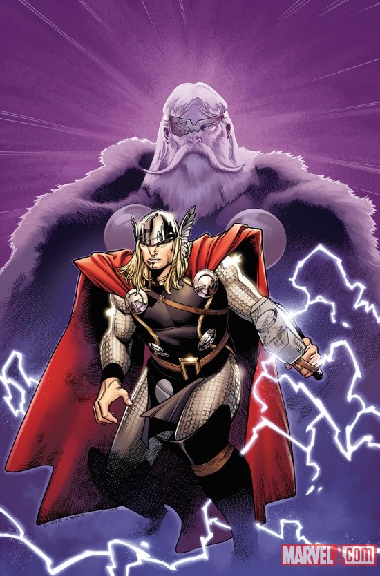 The Mighty Thor cover by Olivier Coipel