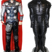 Thor and Destroyer Collectible Bottles