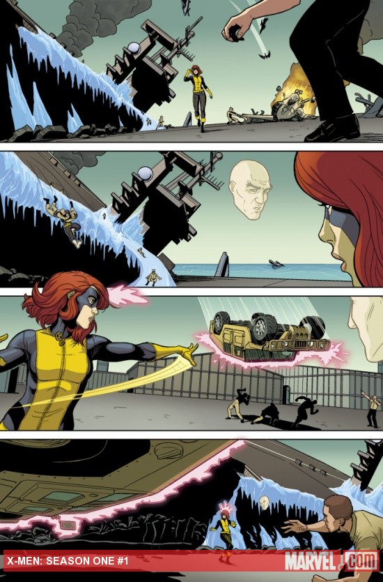 X-Men: Season One preview art by Jamie McKelvie