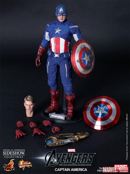 Новая фигурка Капитана Америка от Hot Toys Новая фигурка Капитана Америка от Hot Toys