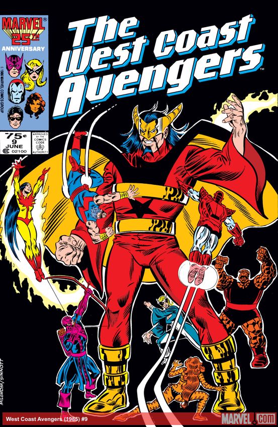 West Coast Avengers (1985) #9