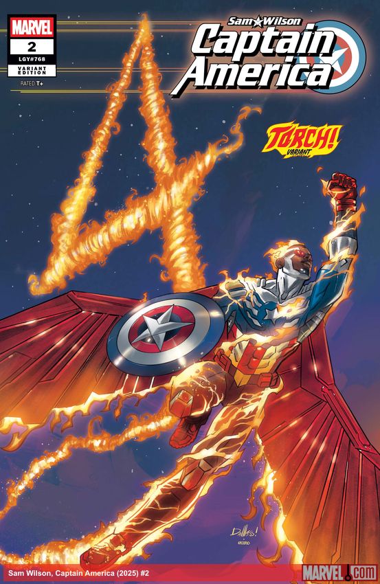 Sam Wilson, Captain America (2025) #2 (Variant)