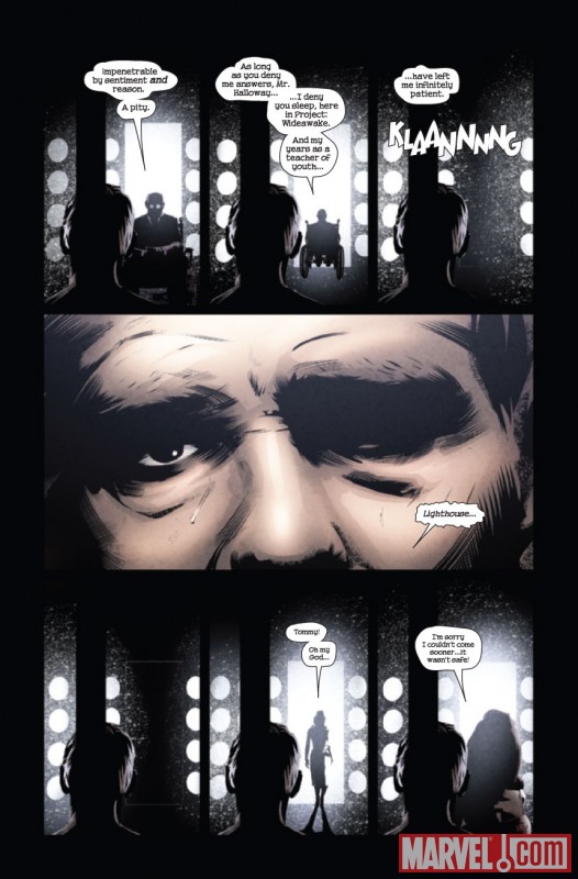 X-Men Noir: Mark of Cain #3 Art by Dennis Calero