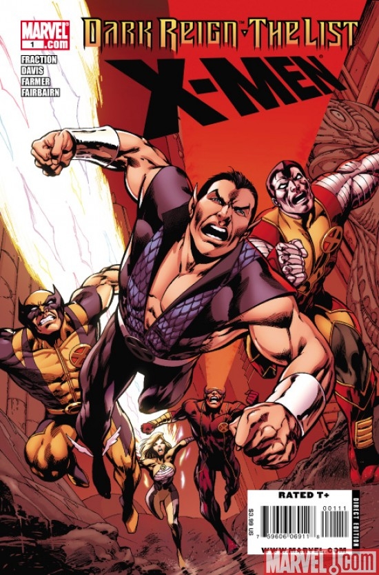 DARK REIGN: THE LIST - X-MEN cover by Alan Davis