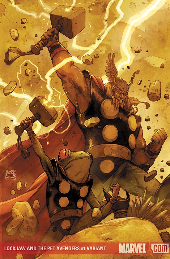 LOCKJAW AND THE PET AVENGERS 1  #1