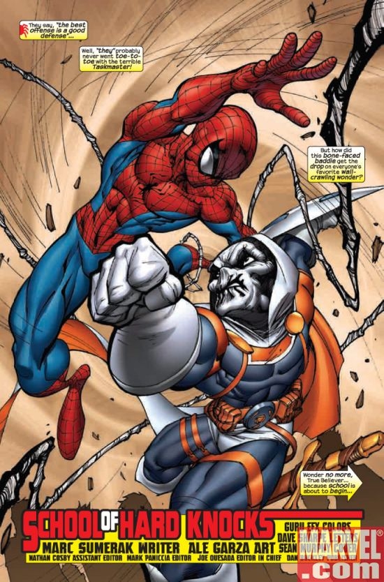 MARVEL ADVENTURES SPIDER-MAN #37, page 1