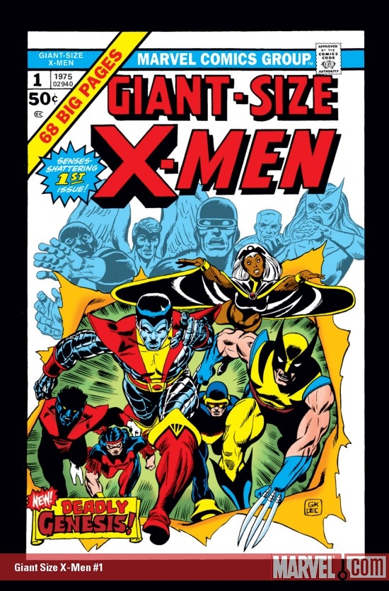 GIANT SIZE X-MEN #1 COVER