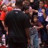 John gives this little Spider-Fan a poster