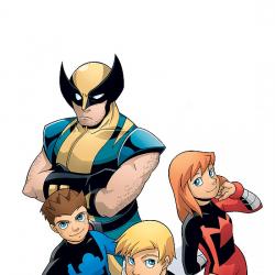 X-MEN AND POWER PACK: THE POWER OF X COVER