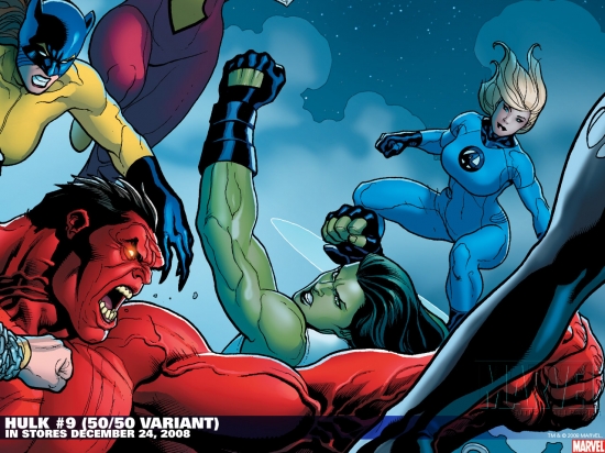 Hulk 9 variant cover by Frank Cho