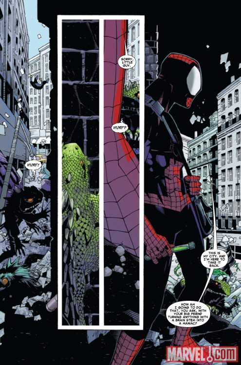AMAZING SPIDER-MAN #633 preview art by Chris Bachalo