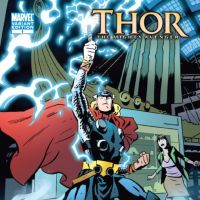 THOR: THE MIGHTY AVENGER #1 variant cover by Chris Samnee