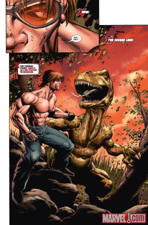 UNCANNY X-MEN: THE HEROIC AGE #1 preview art by Whilce Portacio