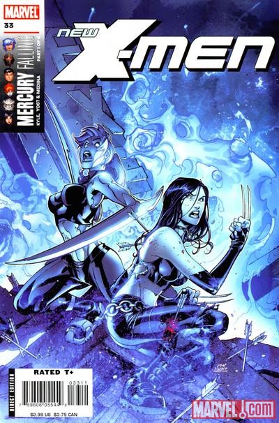 NEW X-MEN #33 cover by Paco Medina