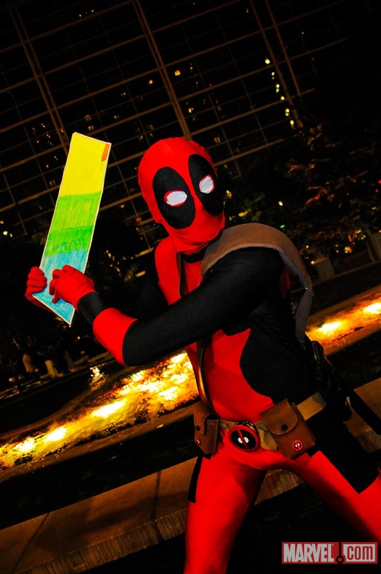 Katsucon 2011: MVSC3 Gathering, Deadpool Cosplayer