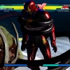 Screenshot of Nemesis vs. Iron Man from Ultimate Marvel vs. Capcom 3