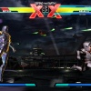 Screenshot of Arthur vs. Magneto in "Ultimate Marvel vs. Capcom 3"