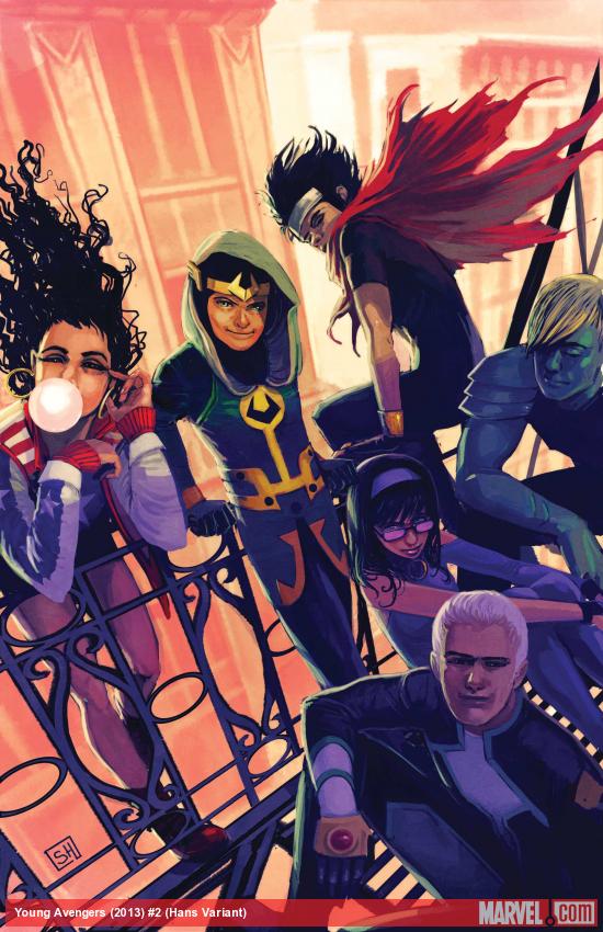 Young Avengers #2 Hans Variant