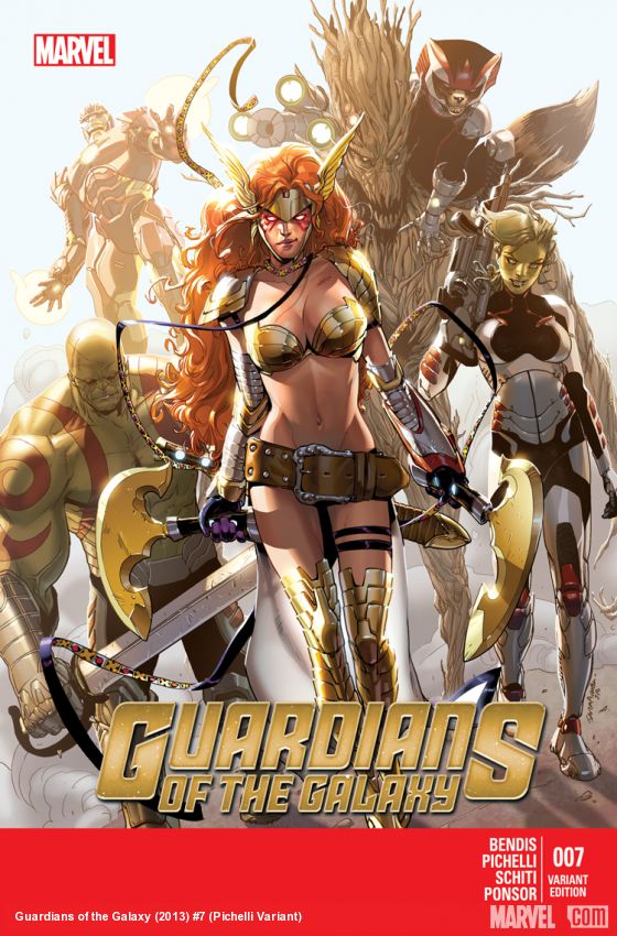 Guardians of the Galaxy (2013) #7 (Pichelli Variant)