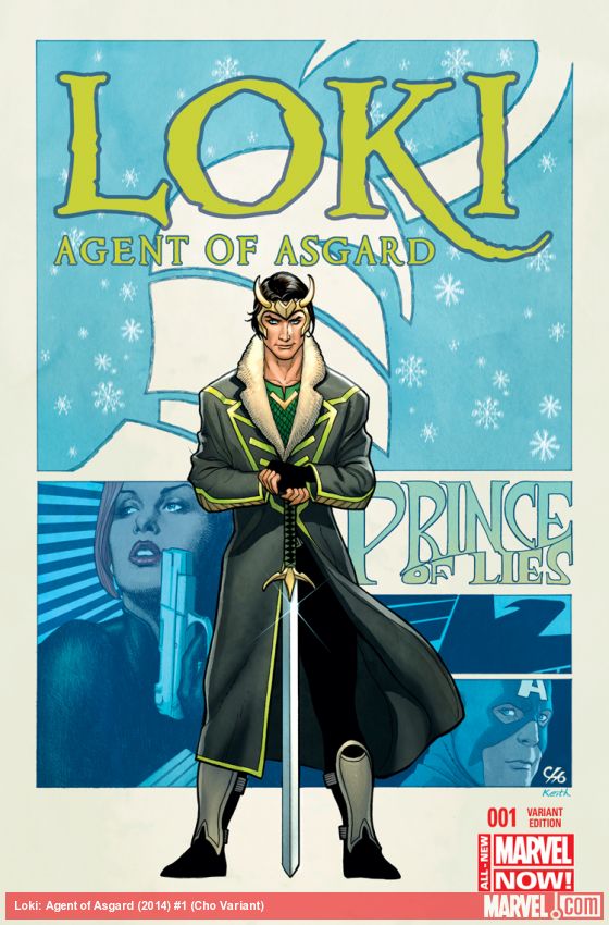 Loki: Agent of Asgard (2014) #1 (Cho Variant)
