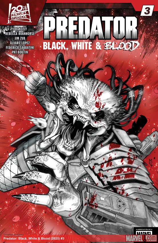 Predator: Black, White & Blood (2025) #3