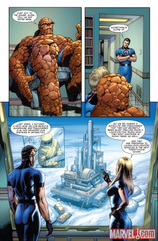 FANTASTIC FOUR #576 Art by Dale Eaglesham